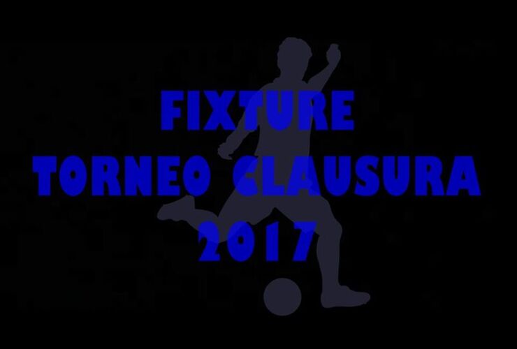 Imagen de Fixture Torneo Clausura 2017