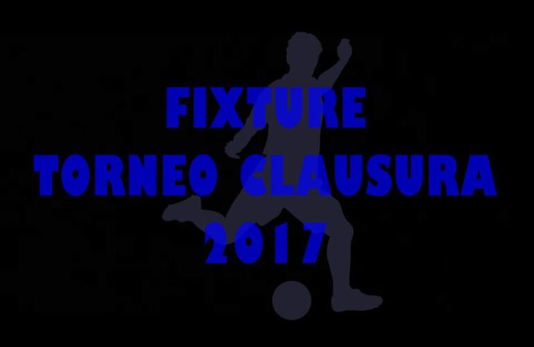 Imagen de Fixture Torneo Clausura 2017