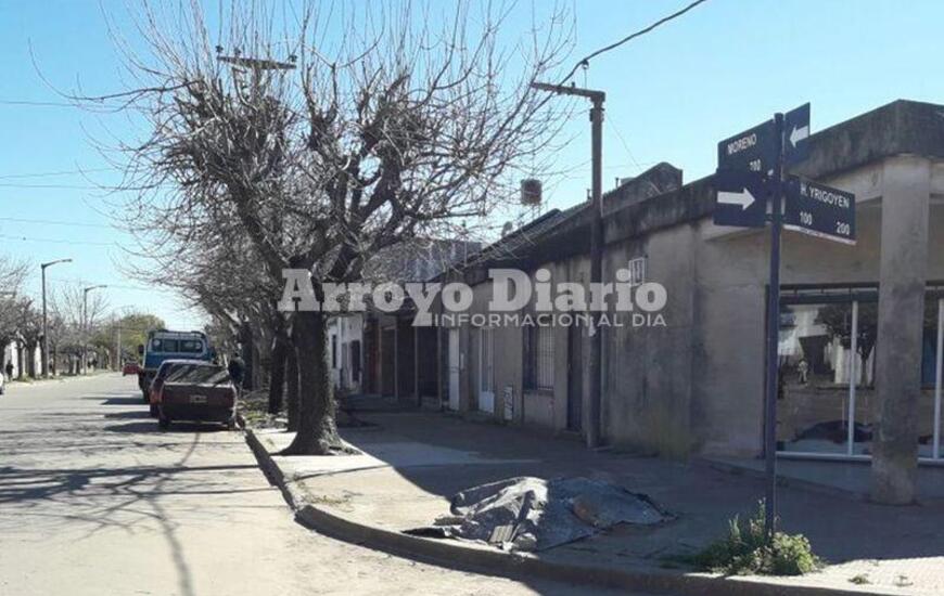 Moreno al 700. Esta es la zona donde vive el abuelo que recibió la extraña llamada en el día de ayer.
