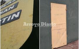 Lamentable. As&iacute; se mostraba la plaza tras este viernes. Fotos: Gentileza Nicol&aacute;s Trabaina