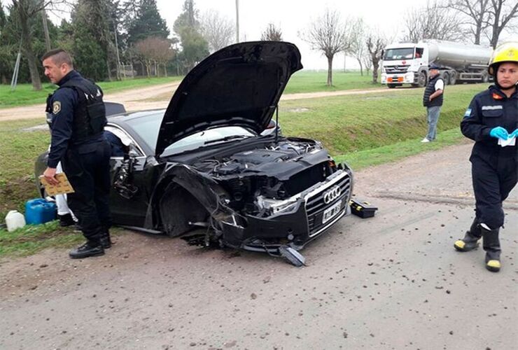 Imagen de El hermano de Messi participó de un accidente en Pueblo Esther