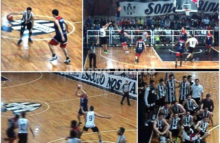 Imagen de Unión 78 - Talleres 57 en el Gigante de Arroyo para el Clásico de Básquetbol