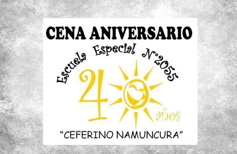 Imagen de Cena Aniversario Escuela Especial N° 2055