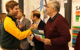 En el Complejo. El acto tuvo lugar en el Complejo Integral "Los Tiburones". Foto: Gentileza Mat&iacute;as Perfetto.