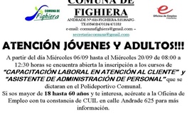 Imagen de Cursos de Capacitaci&oacute;n Laboral para J&oacute;venes y Adultos