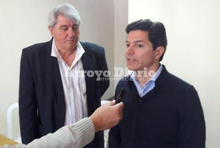 Respaldo político. Lastina apoya la candidatura de Mariani a presidente comunal.