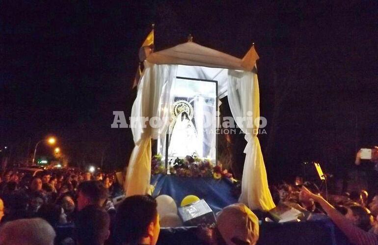 En nuestra ciudad. En Arroyo Seco la parada de la virgen está prevista para las 20 horas del sábado.