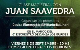 Imagen de Clase Magistral de danza folklórica con Juan Saavedra