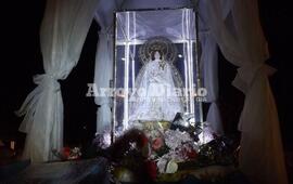 Imagen de Bajo la lluvia: La virgen pasó por Arroyo Seco