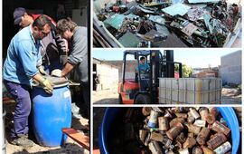 Imagen de Empresa privada se llev&oacute; residuos contaminantes y peligrosos