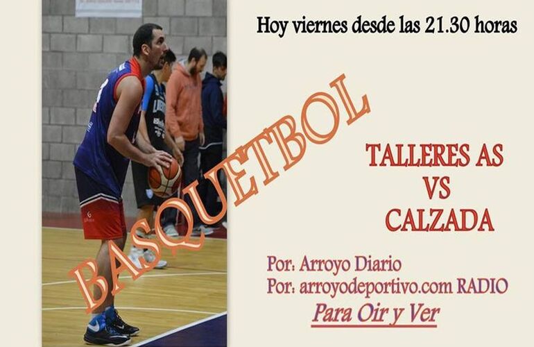 Imagen de Noche de Básquet: TALLERES vs CALZADA, EN VIVO y EN DIRECTO