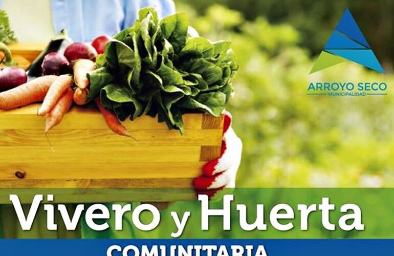 Imagen de Vivero y Huerta Comunitaria; abierta la inscripción