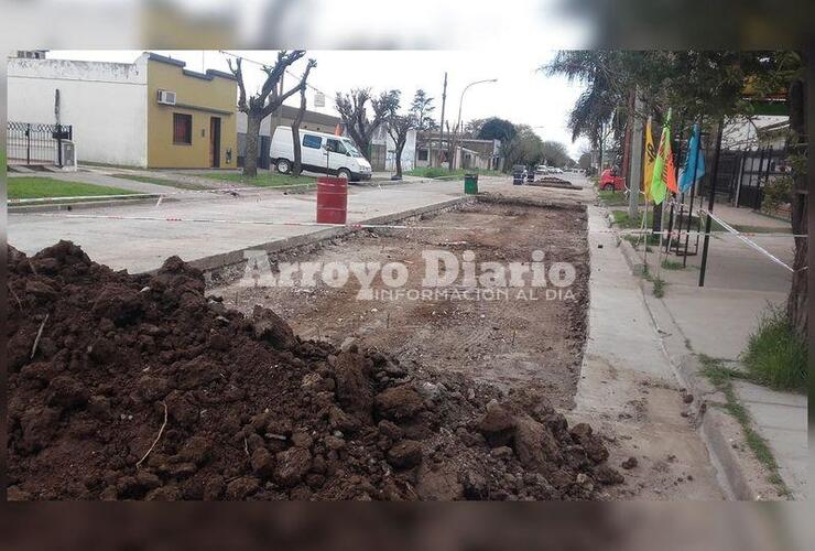 Imagen de Trabajos de bacheo a cargo de Obras Públicas