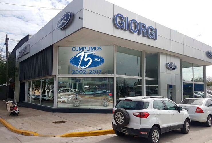 Imagen de Giorgi Automotores cumple quince años como concesionario Ford en San Nicolás