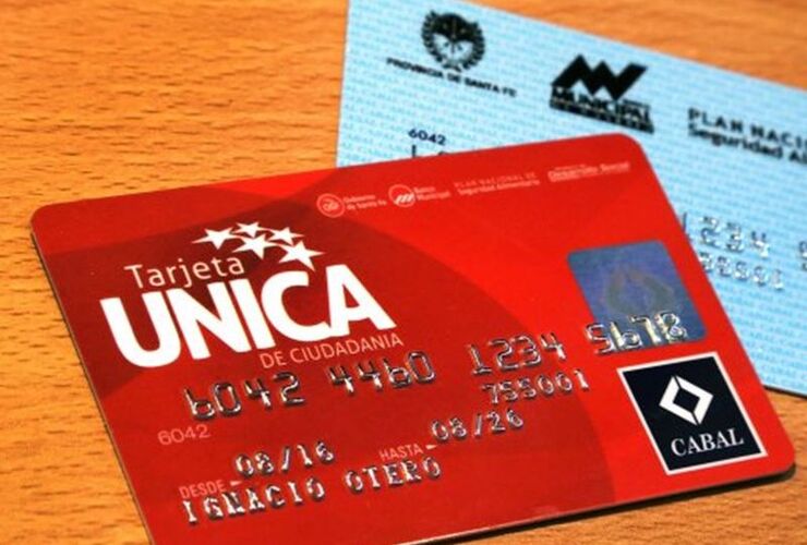 Imagen de Ya están acreditados los fondos de la Tarjeta Única de Ciudadanía