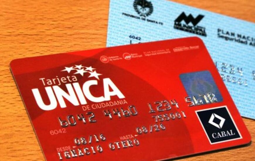 Imagen de Ya están acreditados los fondos de la Tarjeta Única de Ciudadanía