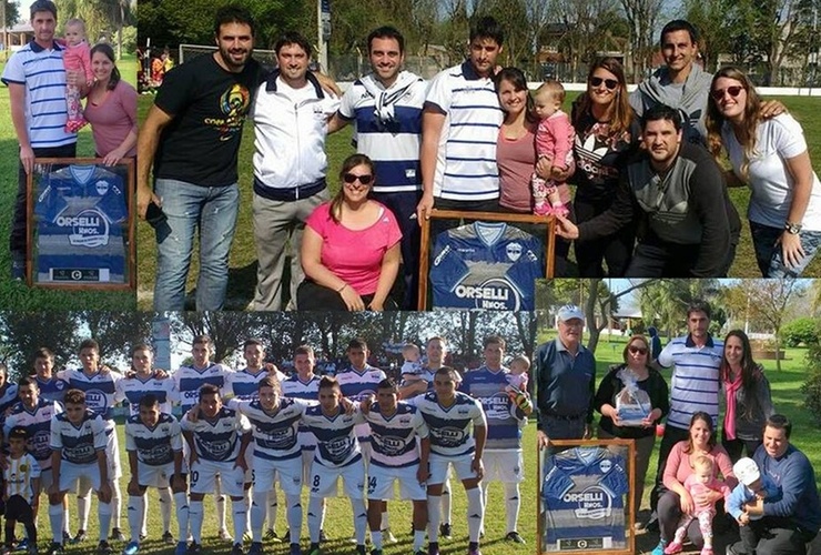 Foto: Despedida del Fútbol de Gerardo Dusso. Aplausos y emoción en el Bosque