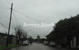 Ahora sí está nublado. El cielo pintao de gris desde tempranito.