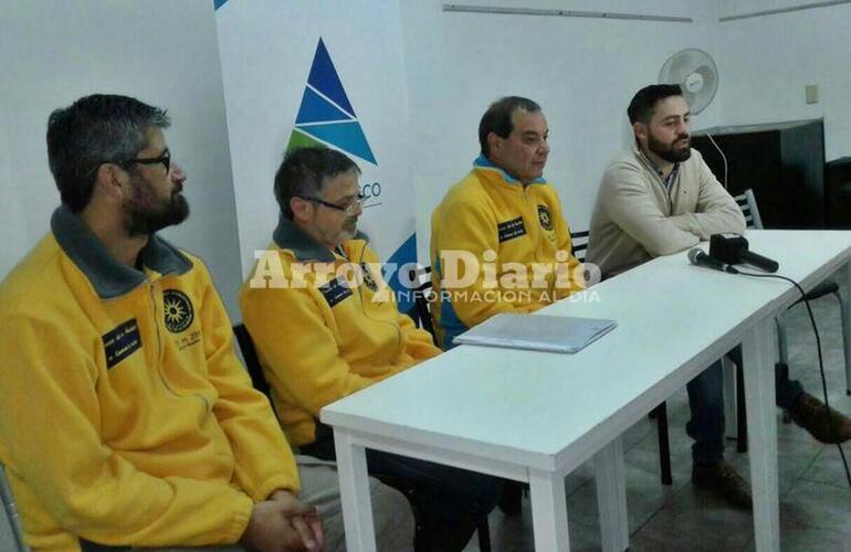 Conferencia. La prensa fue citada este miércoles para ser informada sobre el itinerario de la actividad. Foto: Nicolás Trabaina