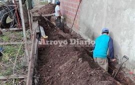 Imagen de Trabajos en el predio del Club de Pescadores