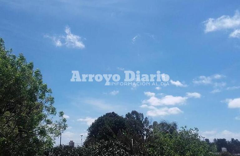 Imagen de Lunes celeste y con una temperatura que llegar&iacute;a a los 21 grados