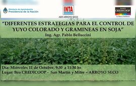 Imagen de Charla organizada por el INTA Arroyo Seco