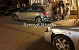 Este martes por la noche. Una de las im&aacute;genes registradas tras los hechos narrados. Foto: Maximiliano Pascual