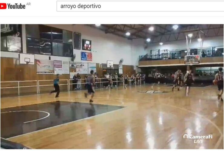 Imagen de Básquet, transmisión de Arroyo Deportivo: Unión Vs. Red Star