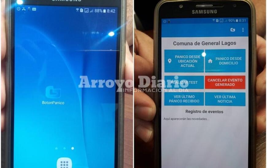 Imagen de Botón de Pánico Comuna de General Lagos