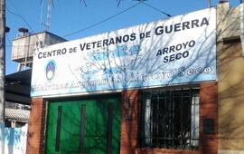 Centro de Veteranos de Guerra de Malvinas Arroyo Seco est&aacute; ubicado en calle Bomberos Voluntarios 55. Foto: Archivo AD