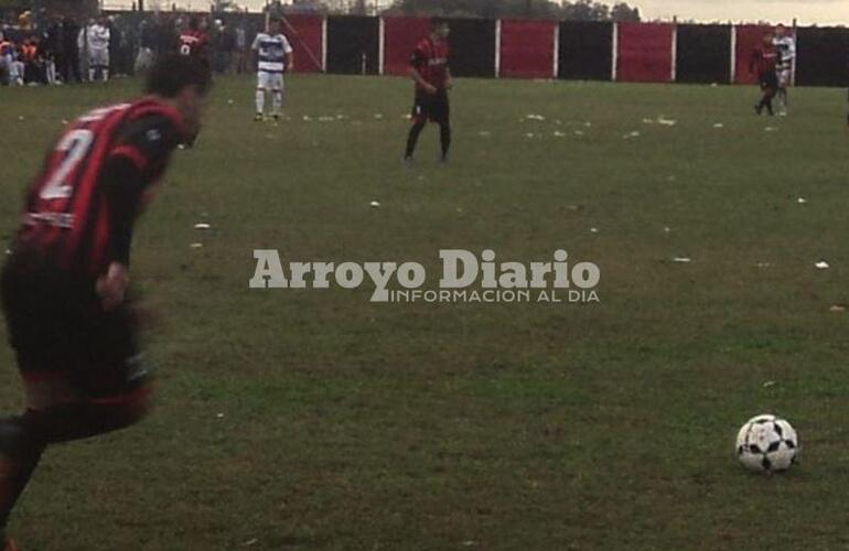 Partido suspendido. Figherense le ganaba a Atl&eacute;tico con dos goles de Darwin Barreto. Foto: Ilustrativa. Archivo AD