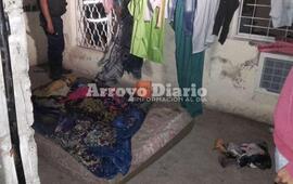 Solo daños materiales. Fueron las únicas consecuencias que, afortunadamente, dejó el incendio en esta vivienda.