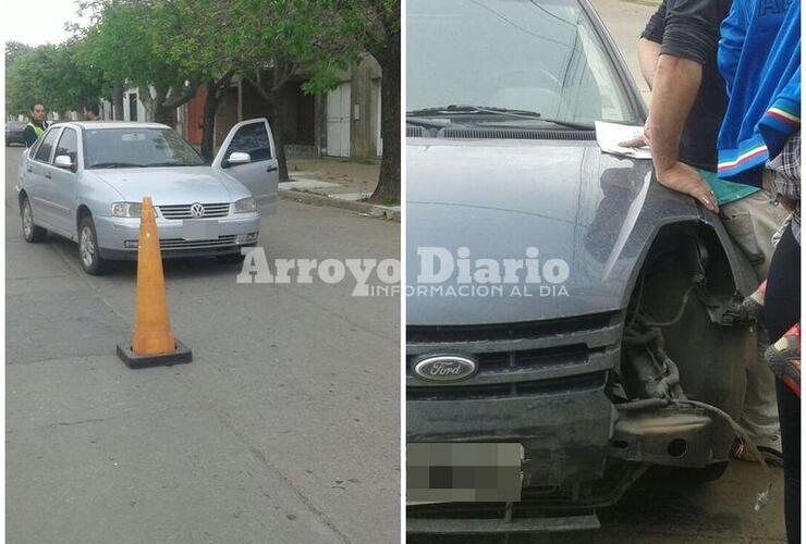 Los rodados. Estos fueron los autos que participaron del choque.