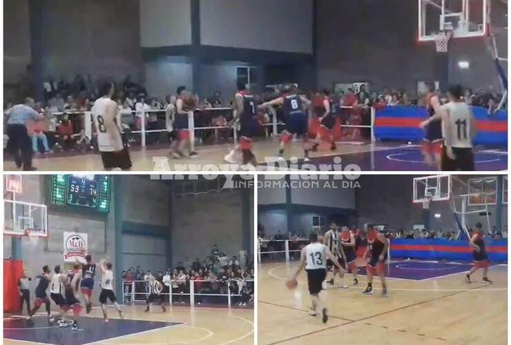 Imagen de Contundente triunfo de Uni&oacute;n sobre Talleres en el Cl&aacute;sico de B&aacute;squetbol