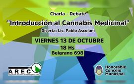 Imagen de Charla - Debate Introducción al Cannabis Medicinal