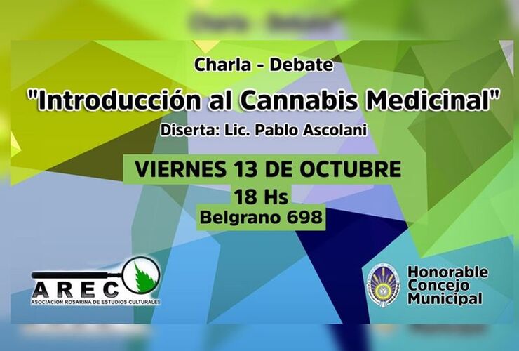 Imagen de Charla - Debate Introducción al Cannabis Medicinal