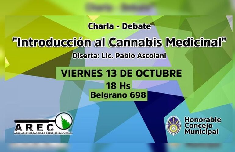 Imagen de Charla - Debate Introducción al Cannabis Medicinal