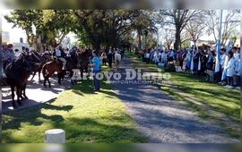 S&aacute;bado a la tarde. As&iacute; se mostraba el boulevard durante la tarde de este s&aacute;bado con motivo del evento. Foto: Leo Cabrera