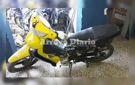A la comisar&iacute;a. La motocicleta fue trasladada a sede policial donde continuaban las actuaciones de rigor.