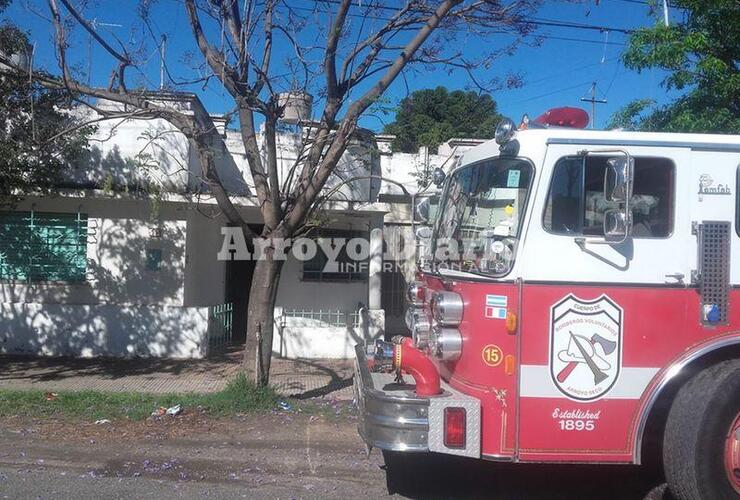 Imagen de Se desmoronó un pozo ciego y en su interior cayó un perrito