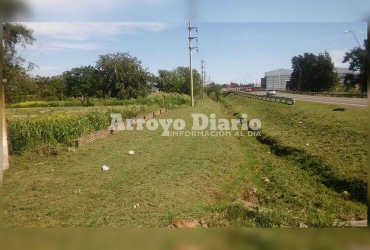 Así quedó. La imagen muestra cómo quedó el lugar luego del trabajo de los municipales.