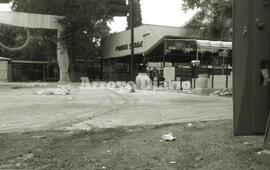 Despu&eacute;s de la fiesta. As&iacute; qued&oacute; el predio tras la fiesta electr&oacute;nica que se celebr&oacute; para recibir el nuevo a&ntilde;o. Foto: Archivo AD