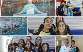 Imagen de Destacadas actuaciones de nadadores de Labarra Ol&iacute;mpica en Paraguay