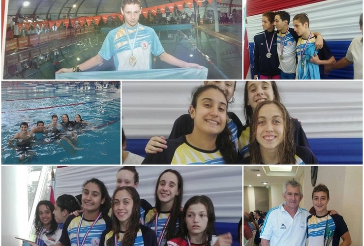 Imagen de Destacadas actuaciones de nadadores de Labarra Olímpica en Paraguay