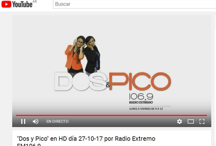 Imagen de El programa de hoy, Dos & Pico Radio Extremo 106.9