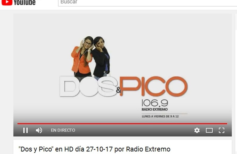 Imagen de El programa de hoy, Dos & Pico Radio Extremo 106.9