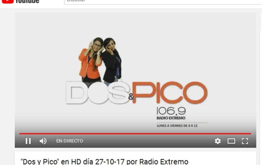 Imagen de El programa de hoy, Dos & Pico Radio Extremo 106.9