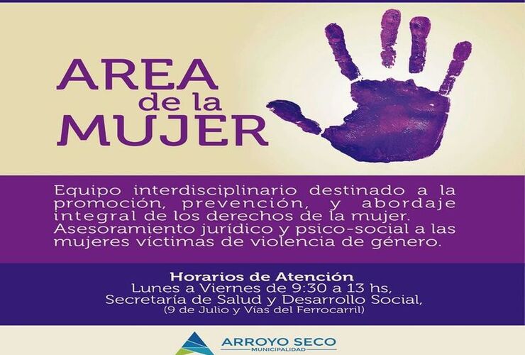 Imagen de Sobre el Área de la Mujer dependiente de la Secretaría de Salud y Desarrollo Social