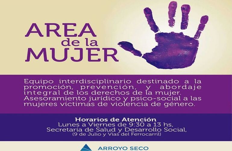 Imagen de Sobre el Área de la Mujer dependiente de la Secretaría de Salud y Desarrollo Social