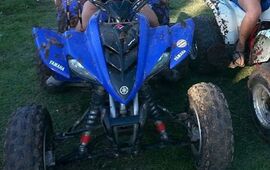 El cuatriciclo. El rodado que Mariani denunci&oacute; como robado.